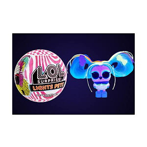LOLTvCY Cgwbh ybg _1  ObY tBMA l` t@bVh[ L.O.L. Surprise! Lights Pets with Real Hair & 9 Surprises including Black Light Surprises