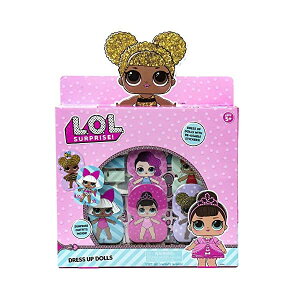 LOLTvCY  ObY tBMA l` t@bVh[ LOL Surprise! Fashion Dress Up Dolls by Horizon Group USA.Create DIY Themes & Patterns.Activity Kit Includes5 Paper Dolls, 1 Repositionable Sticker, Scratch Art