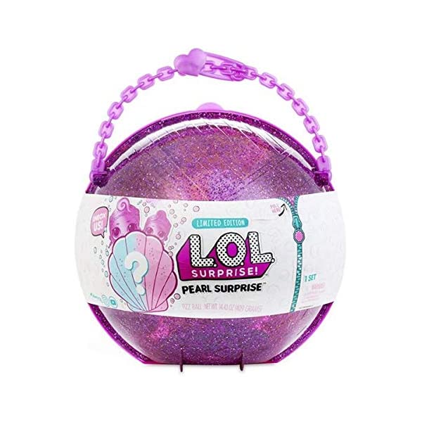 LOLサプライズ おもちゃ グッズ フィギュア 人形 ファッションドール LOL Pearl 【正規通販】 Surprise - Half Sphere Multicoloured Version Exclusive and or Lil with Spanish 低廉 Sisters Pink Green
