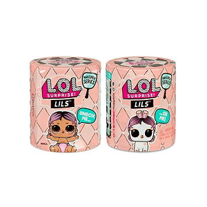 LOLTvCY 2Zbg  ObY tBMA l` t@bVh[ L.O.L. Surprise! Lils with Lil Pets Or Sisters - 2 Pack
