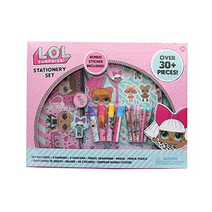 LOL�T�v���C�Y �������� �O�b�Y �t�B�M���A �l�` �t�@�b�V�����h�[�� L.O.L. Surprise! 01643 Stationary Set Over 30+ Piece, Multicolor