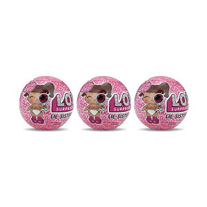 LOLTvCY 3Zbg ObY tBMA l` t@bVh[ L.O.L. Surprise! Eye Spy Lil Sisters Doll Series 4-1(3 Pack)