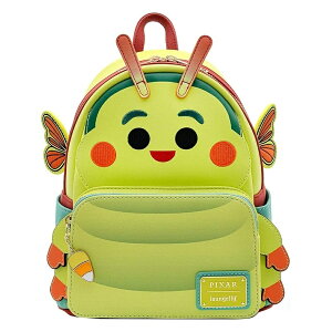 Loungefly x Disney �o�O�Y ���C�t �n�C�����b�q �R�X�v�� �~�j �o�b�N�p�b�N (���� �T�C�Y�A�}���`) Loungefly x Disney A Bug's Life Heimlich Cosplay Mini Backpack (One Size, Multi)