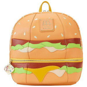 ���E���W�t���C �}�N�h�i���h �r�b�O�}�b�N �t�B�M������ �~�j �o�b�N�p�b�N Loungefly McDonald's Big Mac Figural Mini Backpack