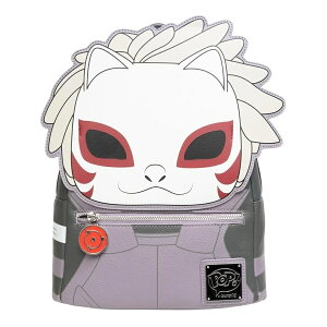 Loungefly NARUTO �|�b�v �͂����J�J�V �A���u �}�X�N �~�j �o�b�N�p�b�N Entertainment Earth ���� Loungefly Naruto Pop Kakashi Hatake Anbu Mask Mini-Backpack Entertainment Earth Exclusive
