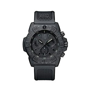 ~mbNX Luminox rv v EHb` lCr[V[Y AJCR NmOt Y jp Luminox Navy Seal Mens Watch Chronograph Black Out (XS.3581.BO / 3580 Series): 200 Meter Water Resistant + Stop Watc
