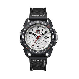 ���~�m�b�N�X Luminox �r���v ���v �E�H�b�` �A�C�X�T�[ �A�[�N�e�B�b�N �����Y �j���p �~���^���[ Luminox Men's Wrist Watch Ice-SAR Arctic 1007: 46mm White Display Stainless Steel Case 200 M Water Resistant