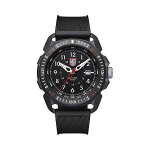 ���~�m�b�N�X Luminox �r���v ���v �E�H�b�` �A�C�X�T�[ �A�[�N�e�B�b�N �����Y �j���p �~���^���[ Luminox Men's Wrist Watch Ice-SAR Arctic 1001: 46mm Black Display Stainless Steel Case 200 M Water Resistant