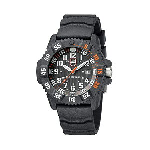 ���~�m�b�N�X Luminox �r���v ���v �E�H�b�` �}�X�^�[�J�[�{�� �V�[���Y �I�[�g�}�`�b�N �~���^���[ Luminox Master Carbon Seal Automatic 3801 Watch Set (Two Straps) 46mm