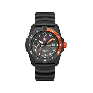 ���~�m�b�N�X Luminox �r���v ���v �E�H�b�` �x�A�O�����X �T�o�C�o�� �����Y �j���p �~���^���[ Luminox Bear Grylls Mens Watch Survival SEA Series - 3729: 42mm Black/Orange Stainless Steel Swiss Made 200 M Water Resistance