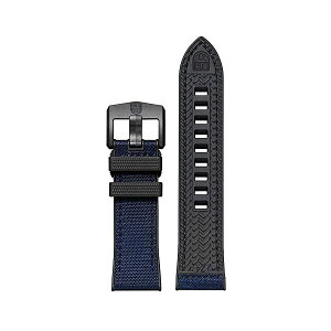 ~mbNX Luminox rv v EHb` voh vxg oh xg ւoh ւxg ~^[ Genuine Luminox Replacement Band/Carbonox Strap for ICE-SAR Watches - 24 mm Navy Blue