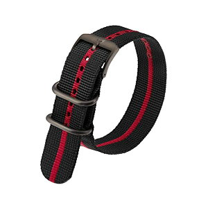 ���~�m�b�N�X Luminox �r���v ���v �E�H�b�` �����Y �j���p ���v�o���h ���v�x���g �����o���h �����x���g �ւ��o���h �ւ��x���g �~���^���[ Luminox Men's Black & Red Webbing NATO Nylon Strap Stainless Steel 