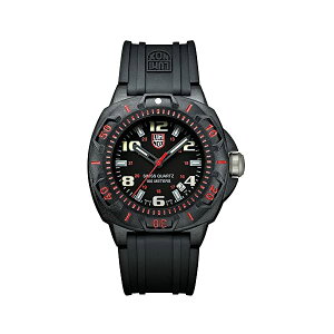 ~mbNX Luminox rv v EHb` Zg[ Y jp ~^[ Luminox Men's 0215.SL Sentry 0200 Black Dial With Red Markings Watch
