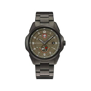 ~mbNX Luminox rv v EHb` A^J} tB[h Y jp ~^[ Luminox Mens Watch Atacama Adventurer Khaki Green Field Watch Style (XL.1768/1760 Land Series): 42mm Silver Stainless Steel case and B