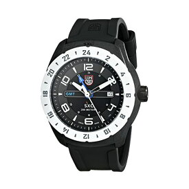 ルミノックス Luminox 腕時計 時計 ウォッチ メンズ 男性用 ミリタリー Luminox Men's SXC PC Carbon GMT Analog Display Analog Quartz Black Watch