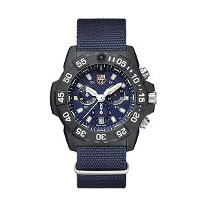 ~mbNX Luminox rv v EHb` lCr[V[Y AJCR ꕔ NmOt Y jp ~^[ Luminox Navy Seal 3580 Series 45mm Chronograph Blue Dial Men's Watch XS.3583.ND