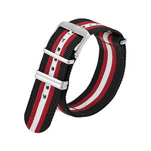 ~mbNX Luminox rv v EHb` Y jp voh vxg oh xg ւoh ւxg ~^[ Luminox Men's Multicolor Webbing NATO Nylon Strap Stainless Steel 4