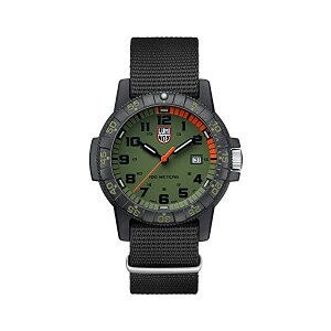 ~mbNX Luminox rv v EHb` V[^[g E~K Y jp ~^[ Luminox Mens Wrist Watch Leatherback Sea Turtle Giant 44mm Black Green Display (XS.0337): 100 M Water Resistant + Super Luminova + 