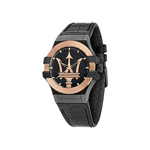 }ZeB rv R8851108032 Y jp EHb` v ANZT[ ObY [ԏj v[g Maserati Potenza Mens Analog Quartz Watch with Leather Bracelet R8851108032