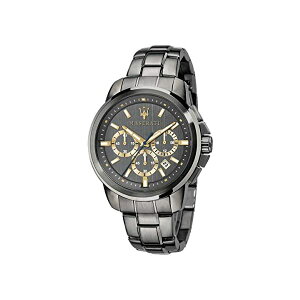 }ZeB rv R8873621007 Y jp EHb` v ANZT[ ObY [ԏj v[g MASERATI Men's SUCCESSO Quartz Stainless-Steel Strap, Grey, 20 Casual Watch (Model: R8873621007)