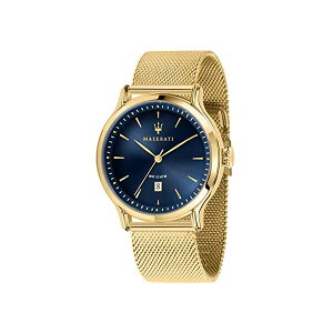 }ZeB rv R8853118014 Y jp EHb` v ANZT[ ObY [ԏj v[g Maserati epoca Mens Analog Quartz Watch with Stainless Steel Gold Plated Bracelet R8853118014