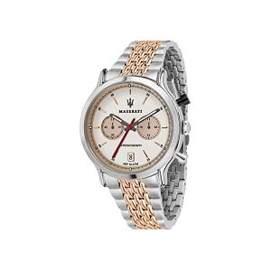 }ZeB rv R8873638002 Y jp EHb` v ANZT[ ObY [ԏj v[g MASERATI Legend 42 mm Chronograph Ivory DIAL Men's Watch