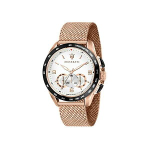 }ZeB rv R8873612011 Y jp EHb` v ANZT[ ObY [ԏj v[g MASERATI Men's TRAGUARDO Quartz Stainless-Steel Strap, Rose Gold, 22 Casual Watch (Model: R8873612011)