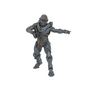 �}�N�t�@�[���� �g�C�Y �w�C���[ �A�N�V���� �t�B�M���A �_�C�L���X�g McFarlane Toys McFarlane Toys Halo 5: Guardians 10 Spartan Locke Figure (Helmeted Version)
