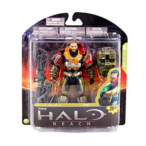 �}�N�t�@�[���� �g�C�Y �w�C���[ �A�N�V���� �t�B�M���A �_�C�L���X�g McFarlane Toys Halo Reach Series 4 Jorge Action Figure