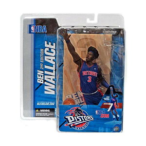}Nt@[ gCY NBA oXPbg{[ ANV tBMA _CLXg McFarlane Sportspicks: NBA Series 7 Ben Wallace Detroit Pistons 2nd Edition 6 inch Action Figure