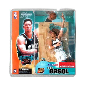 }Nt@[ gCY NBA oXPbg{[ ANV tBMA _CLXg McFarlane Sportspicks: NBA Series 3 Pau Gasol (Chase Variant) Action Figure