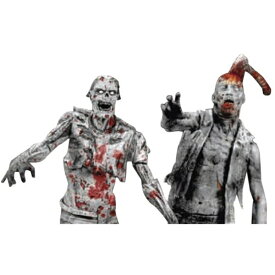 マクファーレン トイズ ウォーキングデッド アクションフィギュア ダイキャスト McFarlane Toys The Walking Dead Action Figures: Comic Book Series 1: Black & White Zombies 2-Pack