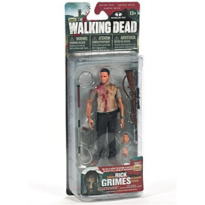 �}�N�t�@�[���� �g�C�Y �E�H�[�L���O�f�b�h �A�N�V�����t�B�M���A �_�C�L���X�g Walking Dead Rick Grimes Series 4 Action Figure