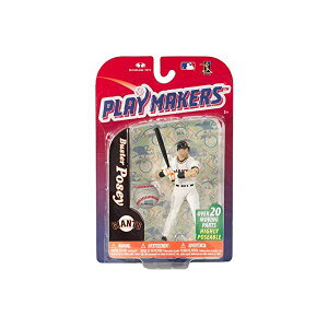 �}�N�t�@�[���� �g�C�Y MLB ���W���[���[�O �x�[�X�{�[�� �僊�[�O �A�N�V���� �t�B�M���A �_�C�L���X�g McFarlane Playmakers: MLB Series 4 Buster Posey - S.F. Giants 4 inch Action Figure