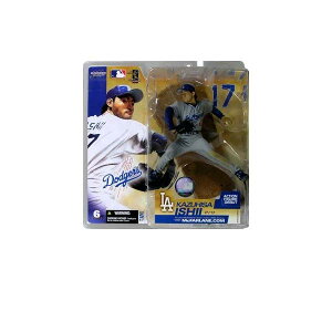 }Nt@[ gCY MLB W[[O x[X{[ 僊[O ANV tBMA _CLXg Kazuhisa Ishii #17 Grey Gray Uniform Alternate Chase Variant Los Angeles Dodgers McFarlane MLB Seriae 6 Action Figu