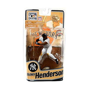 �}�N�t�@�[���� �g�C�Y MLB ���W���[���[�O �x�[�X�{�[�� �僊�[�O �A�N�V���� �t�B�M���A �_�C�L���X�g MLB Cooperstown Series 8 Rickey Henderson Yankees Figure