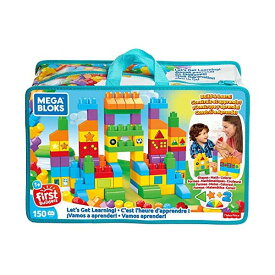 メガブロック ブロック おもちゃ 知育玩具 お誕生日プレゼント Mega Bloks Let's Get Learning Building Set