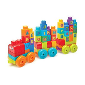 メガブロック 電車 きかんしゃ ブロック おもちゃ 知育玩具 お誕生日プレゼント Mega Bloks ABC Learning Train Building Set