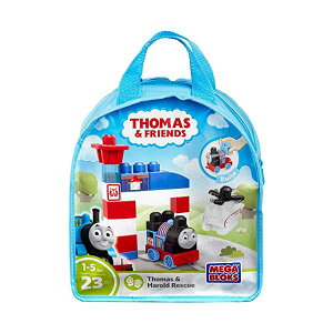 KubN g[}X ubN  mߋ av[g Mega Bloks Thomas & Friends Thomas & Harold Rescue Center Playset Bag