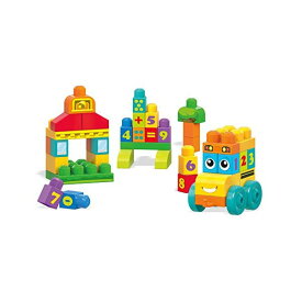 メガブロック ブロック おもちゃ 知育玩具 お誕生日プレゼント Mega Bloks Children's 123 Bus Building Kit
