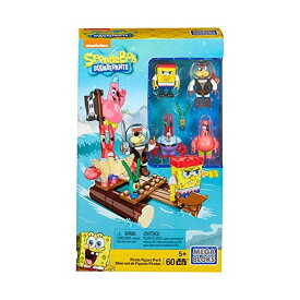 メガブロック スポンジボブ Mega Bloks Spongebob Squarepants Pirate Figure Pack Building Playset