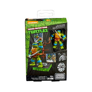 ���K�u���b�N �^�[�g���Y Mega Bloks Teenage Mutant Ninja Turtles Collectors 1987 Classic Leonardo Figure