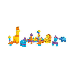 ���K�u���b�N �u���b�N �������� �m��ߋ� ���a�����v���[���g Mega Bloks Safari Friends Building Set (150 Piece)