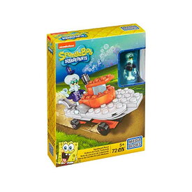 メガブロック スポンジボブ ブロック おもちゃ Mega Bloks SpongeBob SquarePants Squidward Racer Playset