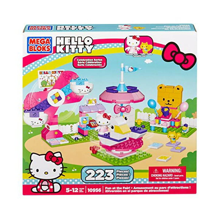 楽天市場】メガブロック キティーちゃん ハローキティ グッズ ブロック 