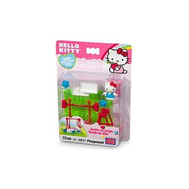 メガブロック キティーちゃん ハローキティ グッズ ブロック おもちゃ ブランコ Mega Bloks Hello Kitty Pretty playground (10 pcs)