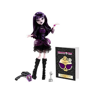 �����X�^�[�n�C �G���U�o�b�g �h�[�� �l�` �t�B�M���A �����ւ� �������� �O�b�Y Monster High Frights, Camera, Action! Elissabat Doll