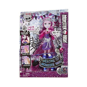 �����X�^�[�n�C �A�� �n���e�B���g�� �h�[�� �l�` �t�B�M���A �����ւ� �������� �O�b�Y Monster High Welcome to Monster High Singing Popstar Ari Hauntington Doll