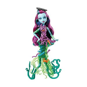 �����X�^�[�n�C �h�[�� �l�` �t�B�M���A �����ւ� �������� �O�b�Y Monster High Great Scarrier Reef Down Under Ghouls Posea Reef Doll