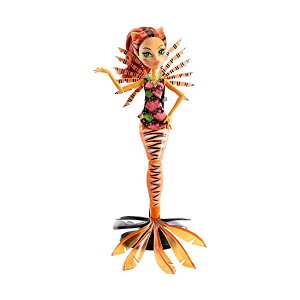 �����X�^�[�n�C �h�[�� �l�` �t�B�M���A �����ւ� �������� �O�b�Y Monster High Great Scarrier Reef Glowsome Ghoulfish Toralei Doll
